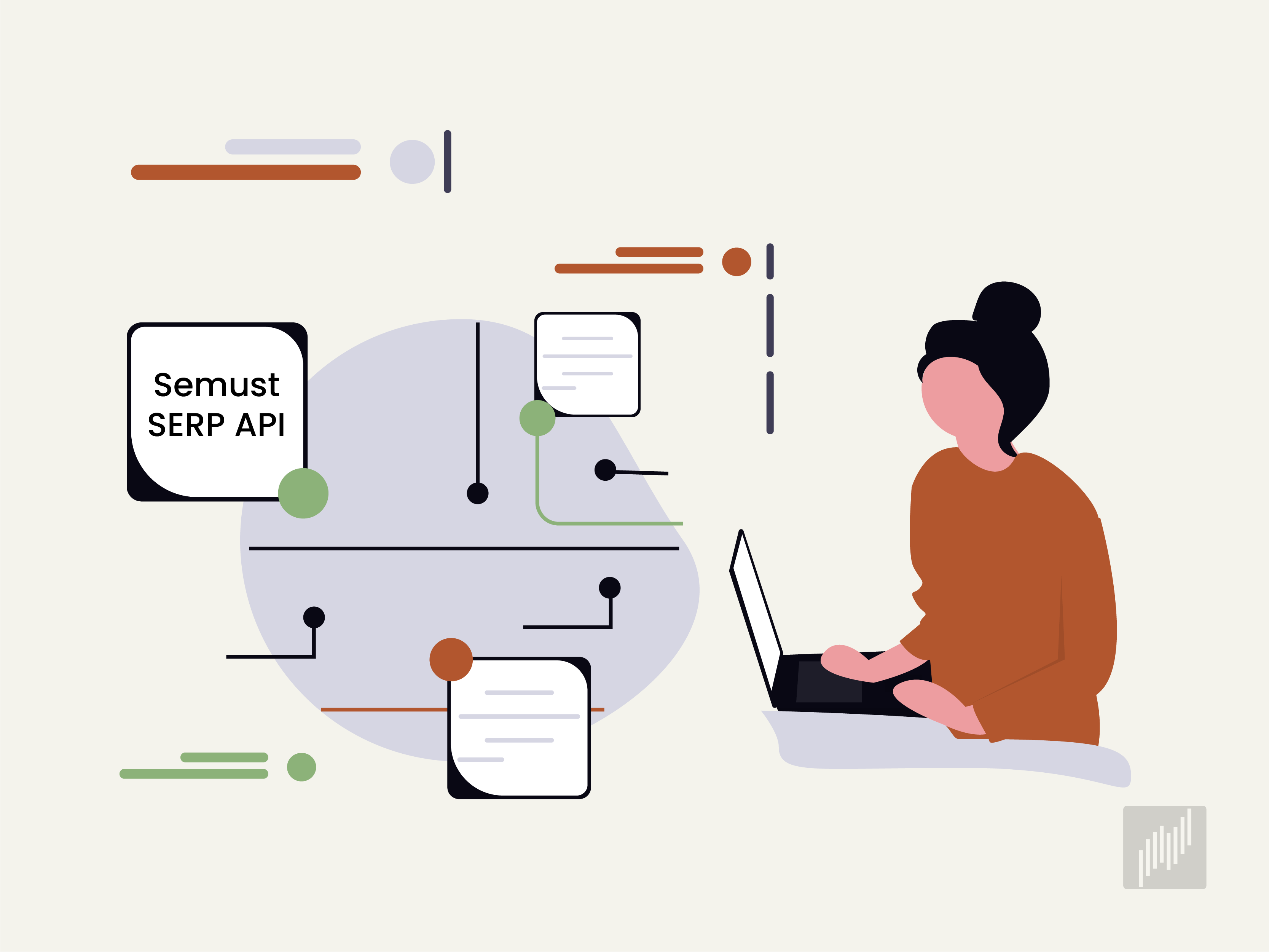 semust serp api ile çekilen verilerin kullanımı